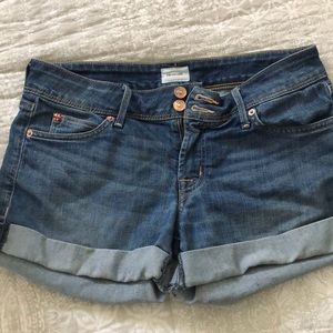Hudson’s denim shorts